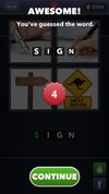 4 Pics 1 Word screenshot 3