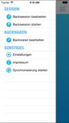 BackPlaner screenshot 1