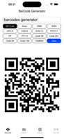 Barcodes Generator Unlimited screenshot 1