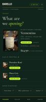 Tonight: what is ready to open, with each bottle's drinking window adjusted for where it is kept