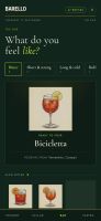 The bar: cocktails matched against the bottles you already own