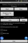 Battery Charged Alert screenshot 1