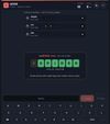 Lexis: a real-time word guessing game. A word cracked, with its definition.
