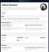 Create your CV for free. Here's an example CV on benture: https://benture.io/cv/einstein