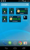 Bitcoin Ticker screenshot 1
