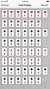 Blackjack Card Counter screenshot 1