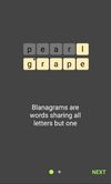 An example of blanagram