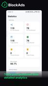 Track your protection with detailed analytics