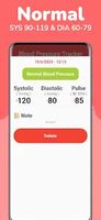 Blood Pressure Tracker by Fivet screenshot 3