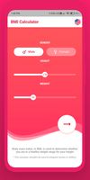 BMI Calculator (open source) screenshot 1