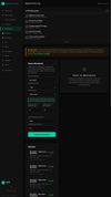 Backtesting module with equity curve and several built-in strategies.