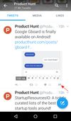 Find tweet to bookmark, click “share via Direct Message”
