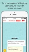 Bridgefy screenshot 1