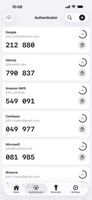 Built-in authenticator — TOTP / HOTP 2FA codes