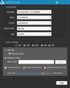 Scan to PDF options screen