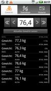 Droid Weight screenshot 1