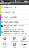 FeedR News Reader screenshot 1