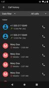 Call Log Analytics screenshot 2