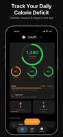 Daily dashboard showing calorie budget, protein, carbs, fat, step counter, streaks, and logged meals in one view.