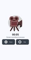 App's Recording Screen