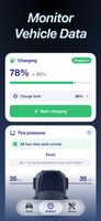 Charging control and tyre pressure readings for the connected vehicle