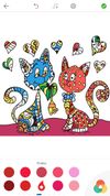 Cat Coloring Pages for Adults screenshot 2