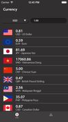Universal Currency Converter screenshot 1
