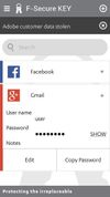 F-Secure ID PROTECTION screenshot 1
