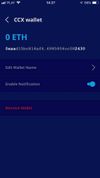 CCWallet screenshot 1
