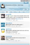 Twitter Opera Widget screenshot 2