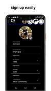 Sign up easily