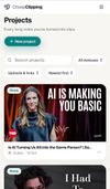 See all your projects 