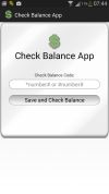 Check Balance App screenshot 1