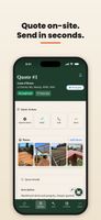 Quote built on site by voice