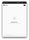 Listening - no accounts, no pairing, just a browser tab.