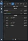 Day View (Time at PC assigned to Projects)