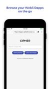 Cipher Browser screenshot 3
