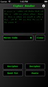 Cipher Sender screenshot 1