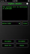Cipher Sender screenshot 2