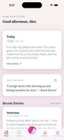 Journal entries are created automatically at the end of your call