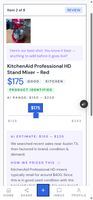 Clearlist listing example of a KitchenAid mixer.