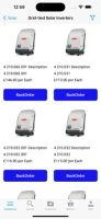 Product Categories & Types in the App