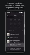 Log your workouts.