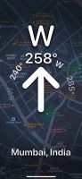 Compass Orientation GPS Map screenshot 2