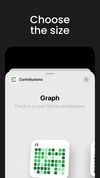 Contribution Graphs for GitHub screenshot 3