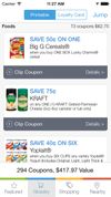 Coupons.com screenshot 1