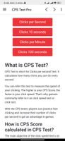 CPS Test screenshot 2