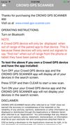 Crowd GPS Scanner screenshot 3