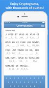 Cryptograms · Cryptoquote Game screenshot 1