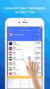 Just a tap over currency and add value to convert currencies